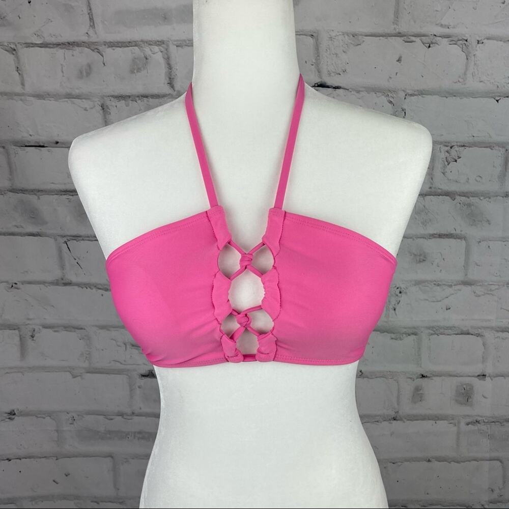 LLD Pink Swimsuit Top, Sz L